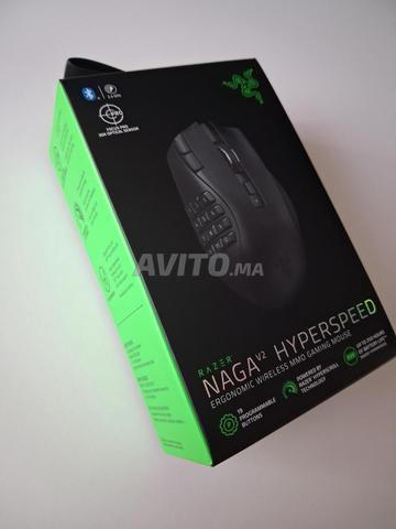 ماوس جيمر Razer Naga V2 Hyperspeed - بحالة جديدة - 2