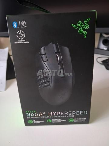 ماوس جيمر Razer Naga V2 Hyperspeed - بحالة جديدة