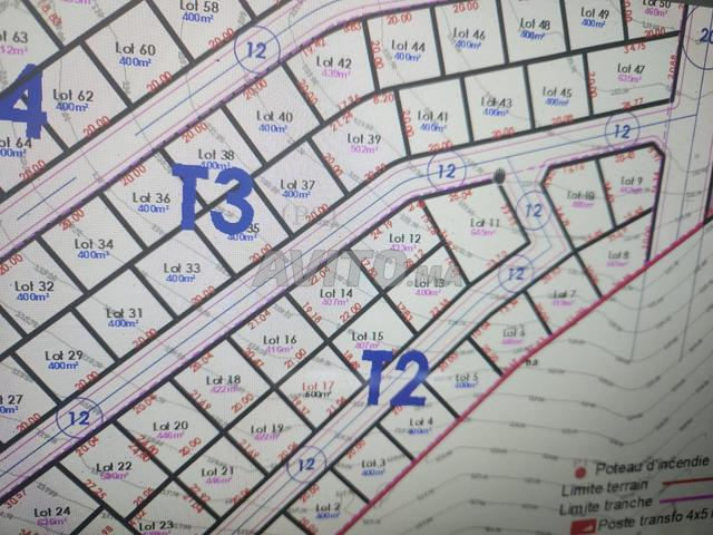 Terrain villa 645m2 - 2