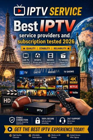ABONNEMENT IPTV PREMIUM 4K UHD HDR FULL 4K