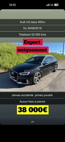 RS3 importée de France 🇫🇷 - export - 2