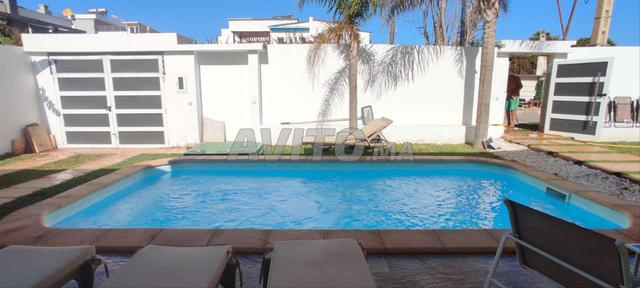villa luxueuse avec piscine à 1min de la plage - 2
