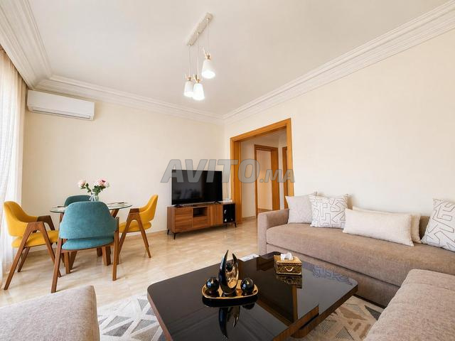 Appartement Neuf Meublé 2 ch sur Maârif  - 2
