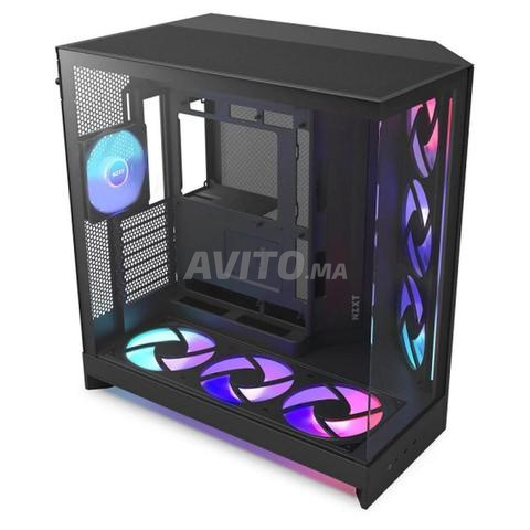 هيكل NZXT H9 Flow RGB أسود 2025 - 2
