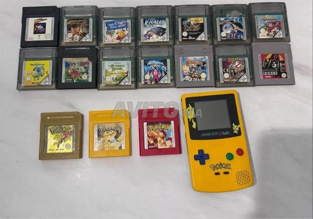 Gameboy avec jeux