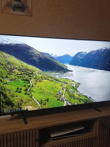 تلفاز سامسونج سمارت 4K قياس 55 بوصة، جودة فائقة ونقاء عالي، لا يزال جديدًا