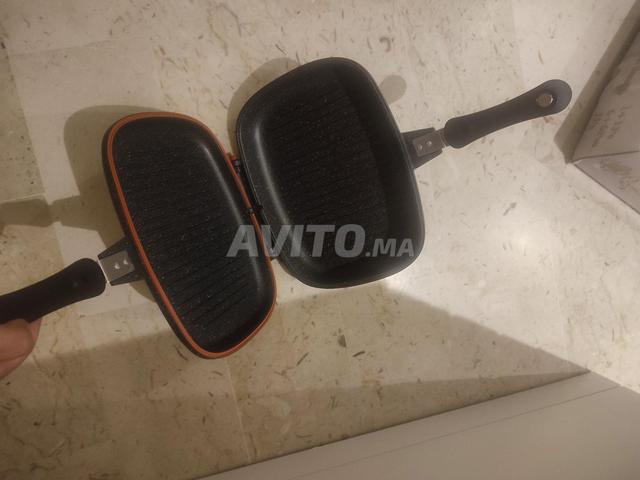 Poêle Grill Double Face Neuve Made in Turkey - 2