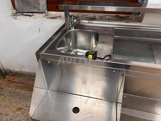 Bar mobile inox – idéal traiteur événementiel - 2