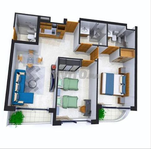 Appartement à vendre 58 m² à Casablanca