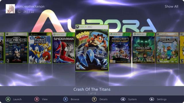 Flash Xbox 360 par Aurora