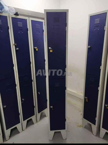 خزانة ملابس للموظفين \vestiaire 3 porte métallique - 2
