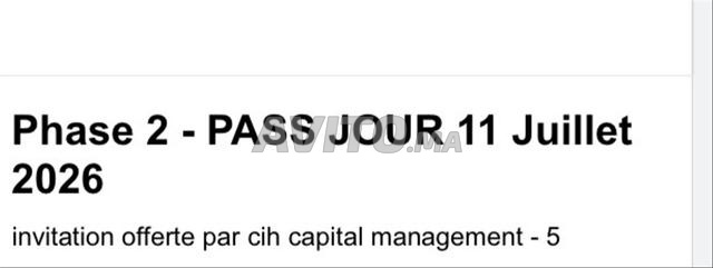 2 Billets Jazzablanca - 2