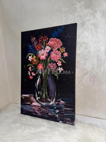 Peinture bouquet floral - 2