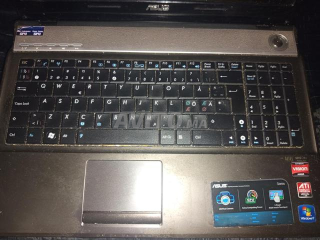 PC PORTABLE ASUS MANQUE DISQUE DUR ET BATTERIE