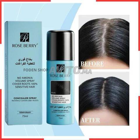 Spray ROSE BERRY pour couvrir les cheveux gris et les manques - 2