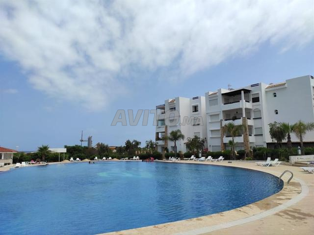 Appartement à louer avec piscine à Martil - 2