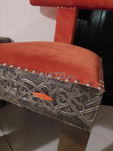 Chaise fauteuil artisanal - 2