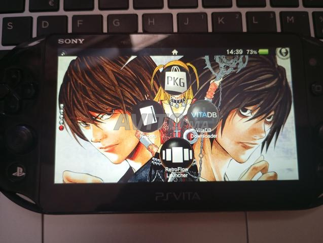 PS Vita Slim مهكرة مع SD2Vita - 2