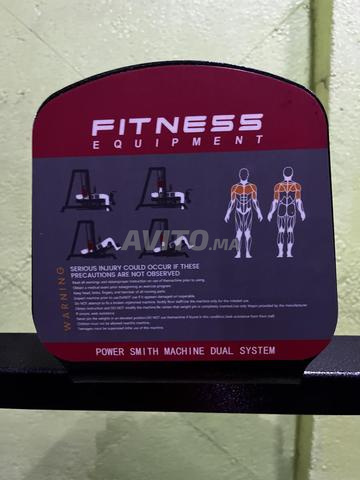 Système double Power Smith Machine plat/incliné