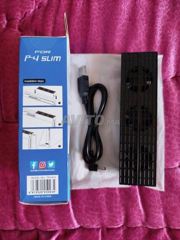 مروحة تبريد USB خارجية لجهاز بلاي 4 سليم - 2
