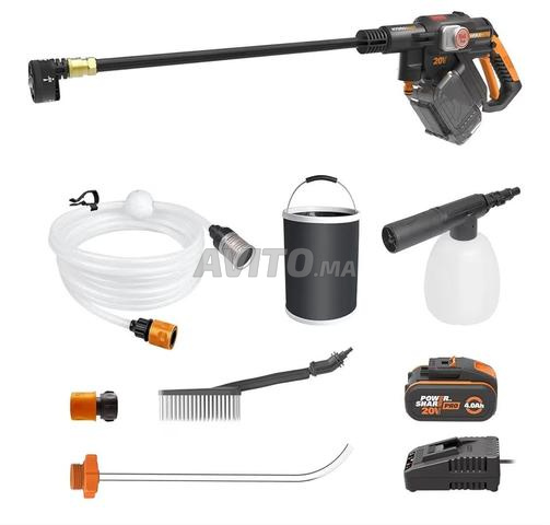 منظف ضغط عالي لاسلكي WORX Nitro 20V - 2