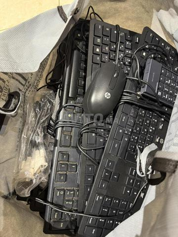 Lot de 5 claviers et 4 souris HP filaires - 2