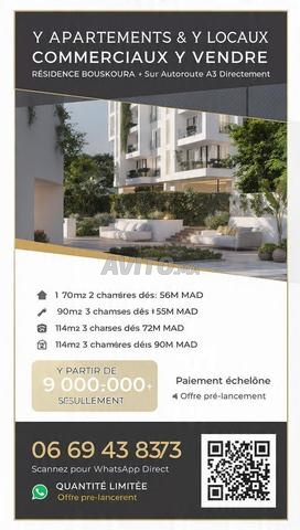 Appartement à vendre 90 m² à Bouskoura - 2