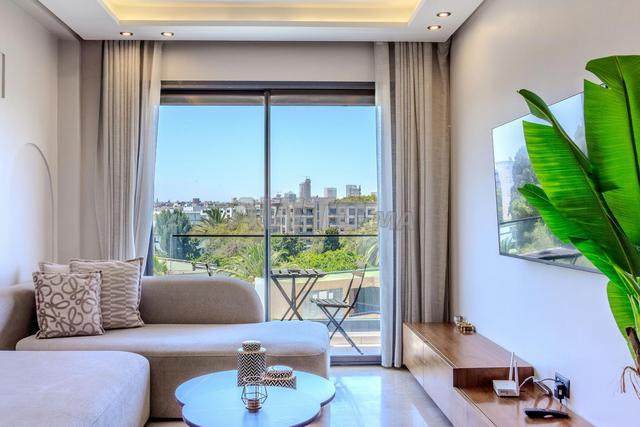Appartement meublé, vue dégagée à louer 48 m² à Val Fleuri