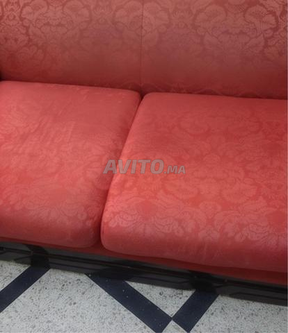 Joli salon complet (2 canapés & 2 fauteuils) - 2