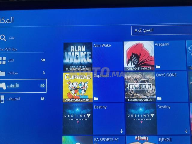PS4 Pro 1TB flashée lecteur CD Blu-ray