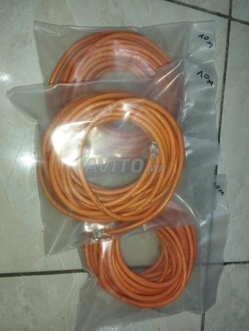 كابل شبكة RJ45 كات 6 بطول 10 متر - 2