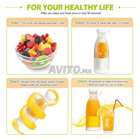 Bouteille de mixeur portable - 2