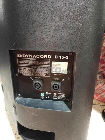 مكبرات صوت DYNACORD D 15-3 بحالة جيدة