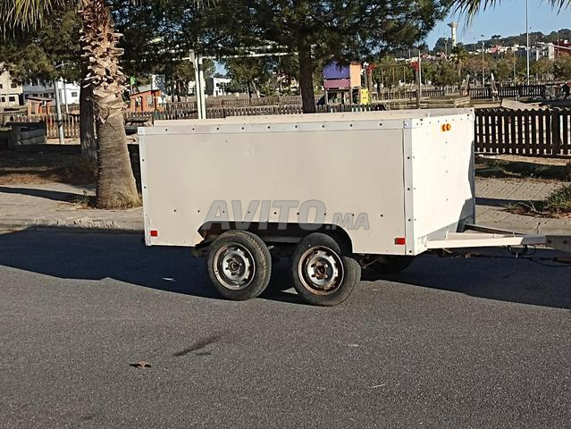 Remorque double essieux 750kg - 2