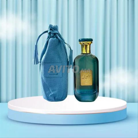 عطر موسوف أزور الجديد باللون الأزرق. - 2
