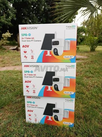 Caméra solaire 4mp hikvision originale 2 caméras - 2