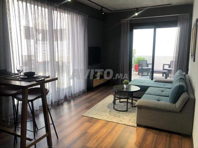 Studio meublé terrasse à louer 60 m² à Gautier  - 2