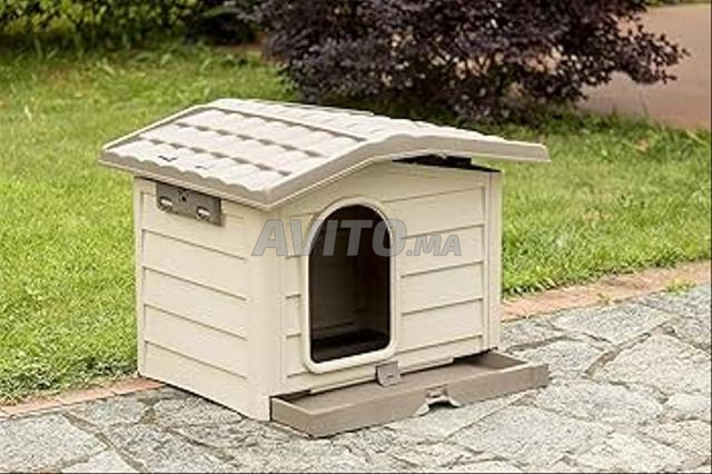 Niche bungalow large pour chien - 2