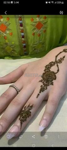 Tatouage au henné Ghizlan - 2