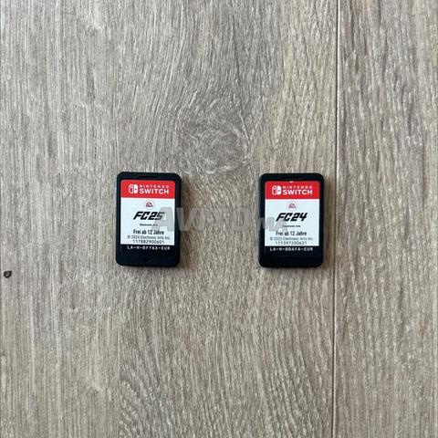 Pack FC 25 et FC 24 Nintendo Switch excellent état - 2