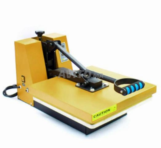 مكبس حراري 40 × 40 أصفر - 2