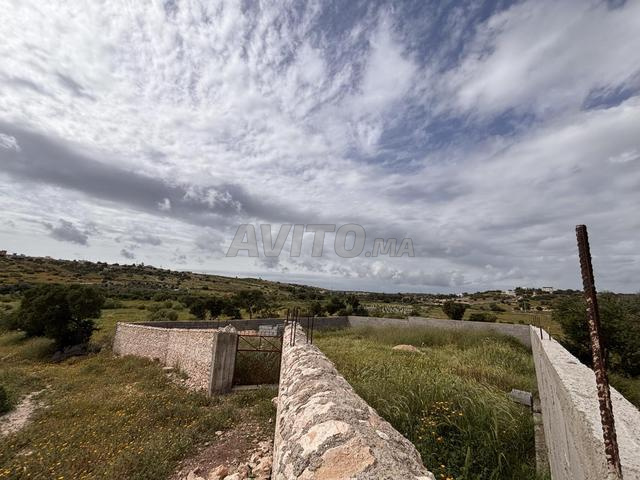 Terrain à vendre IDAOUGUERD 554 m² - أرض للبيع أكرد