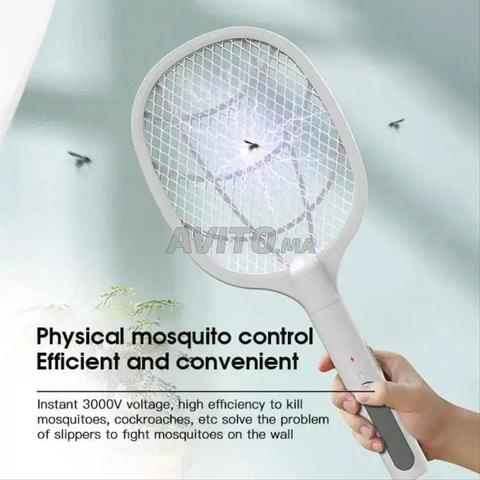 Raquette électrique anti-moustiques, grande taille - 2