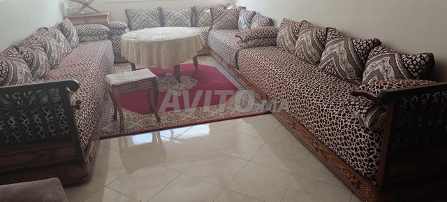 Salon Marocain / Tapis et rideaux inclus