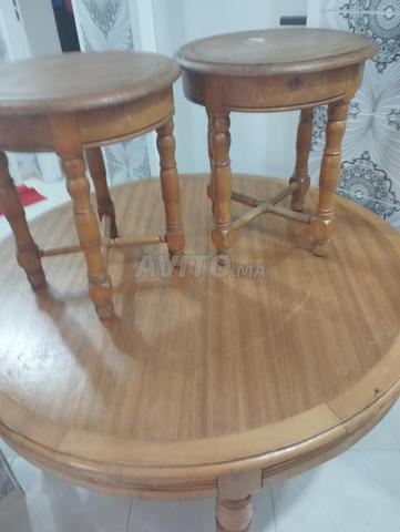 Table 1m 20cm et paire de chaises - 2