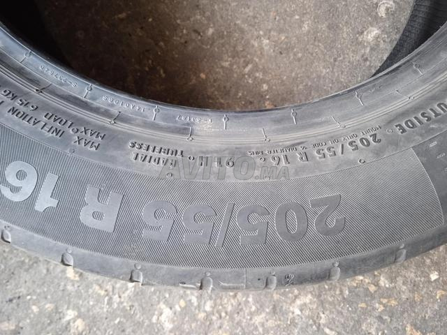 2 pneus Continental 205/55/16 - 2