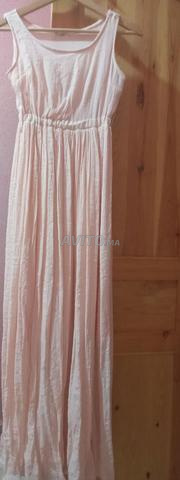 Robe de bonne qualité de couleur rose bébé - 2