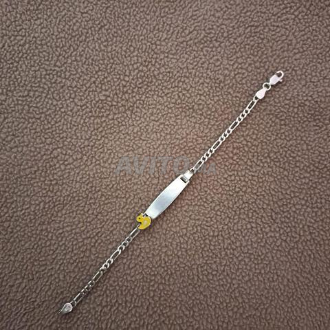 Cure-pipes enfants argent 925 fait en Italie - 2