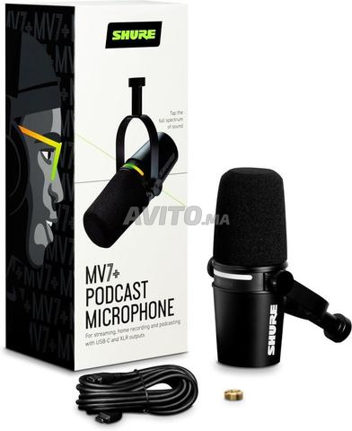 ميكروفون شور MV7 بلس أصلي جديد - 2