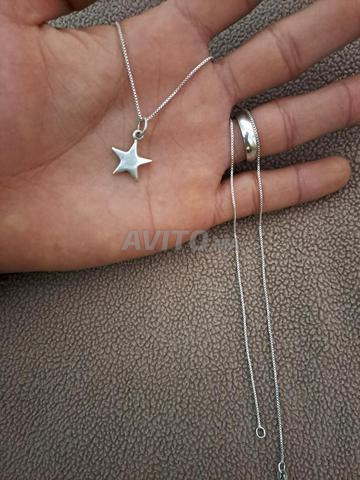Collier en argent 925, style "nakra harra" - 2